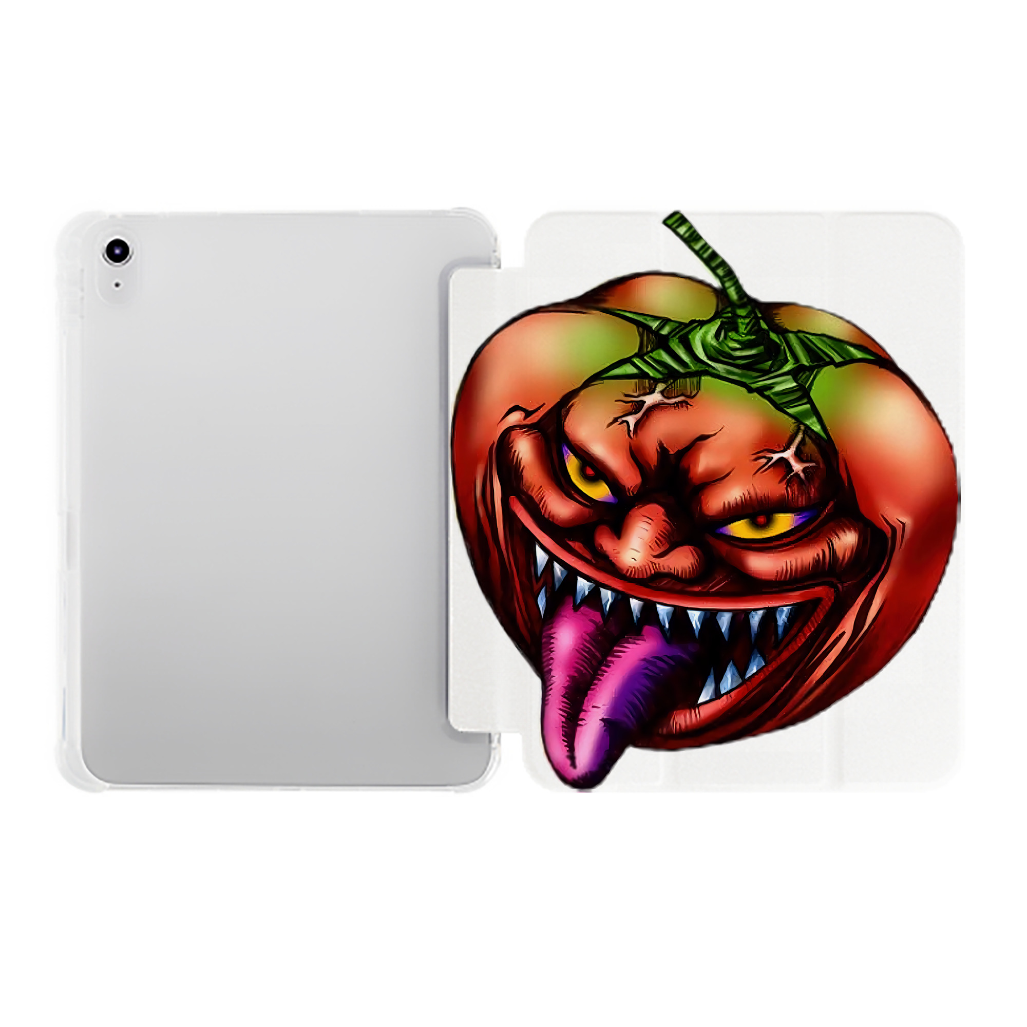 （画像用） 遊☆戯☆王 Yu-Gi-Oh! IPad ケース ペン収納付き 三つ折りスタンド PUレザー×シリコン 対応機種9.5/10.5/10.9インチ